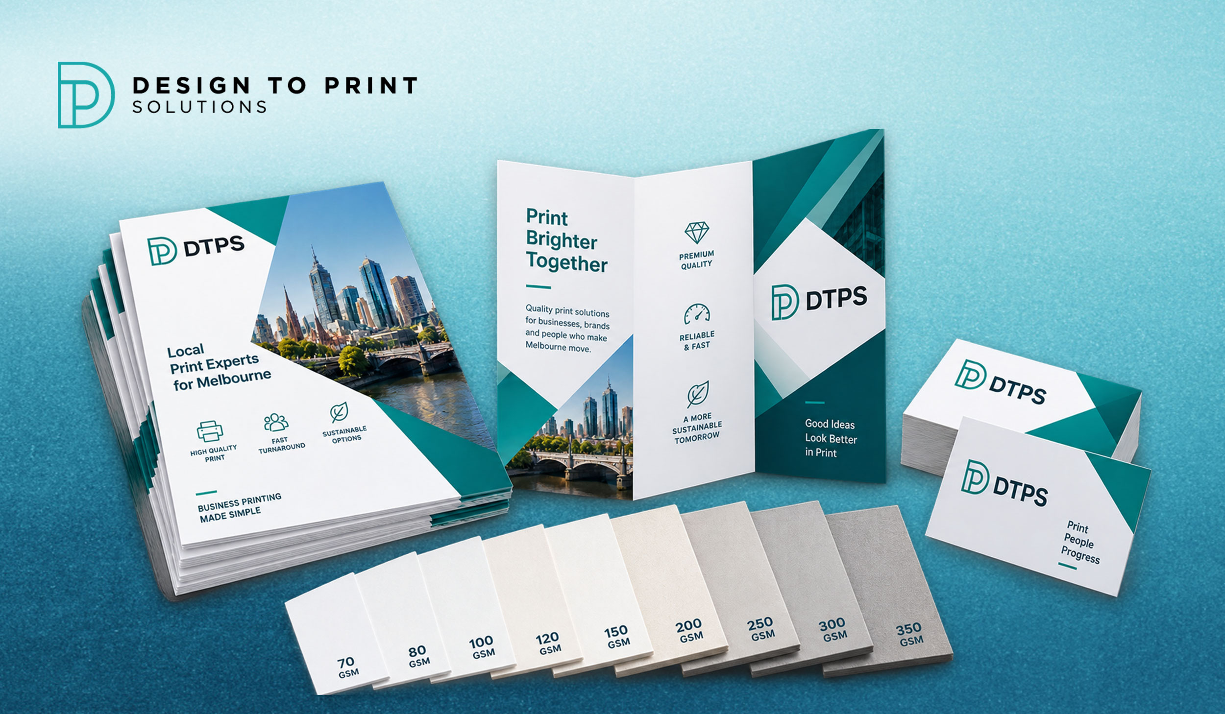 Best Paper GSM for Flyers, Brochures and Business Cards