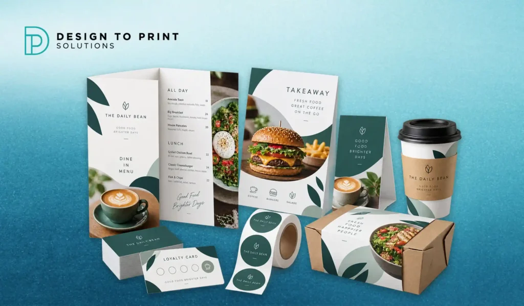 Printing for Cafés and Restaurants in Melbourne